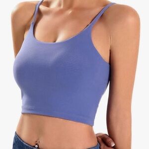 Stylish Blue Crop Top